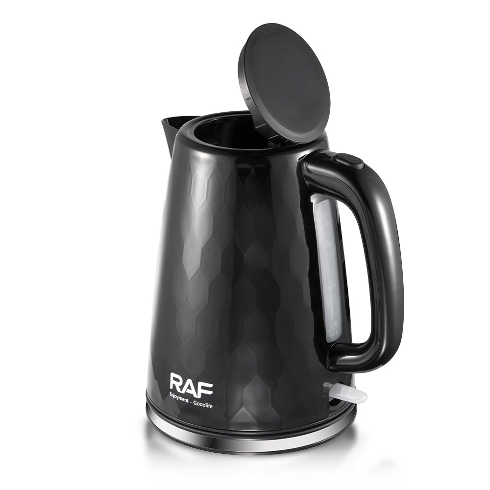 RAF 1.7L Hot Water Boiler Electric Tea Kettle & 2-Slice Toaster Combo – R.19000