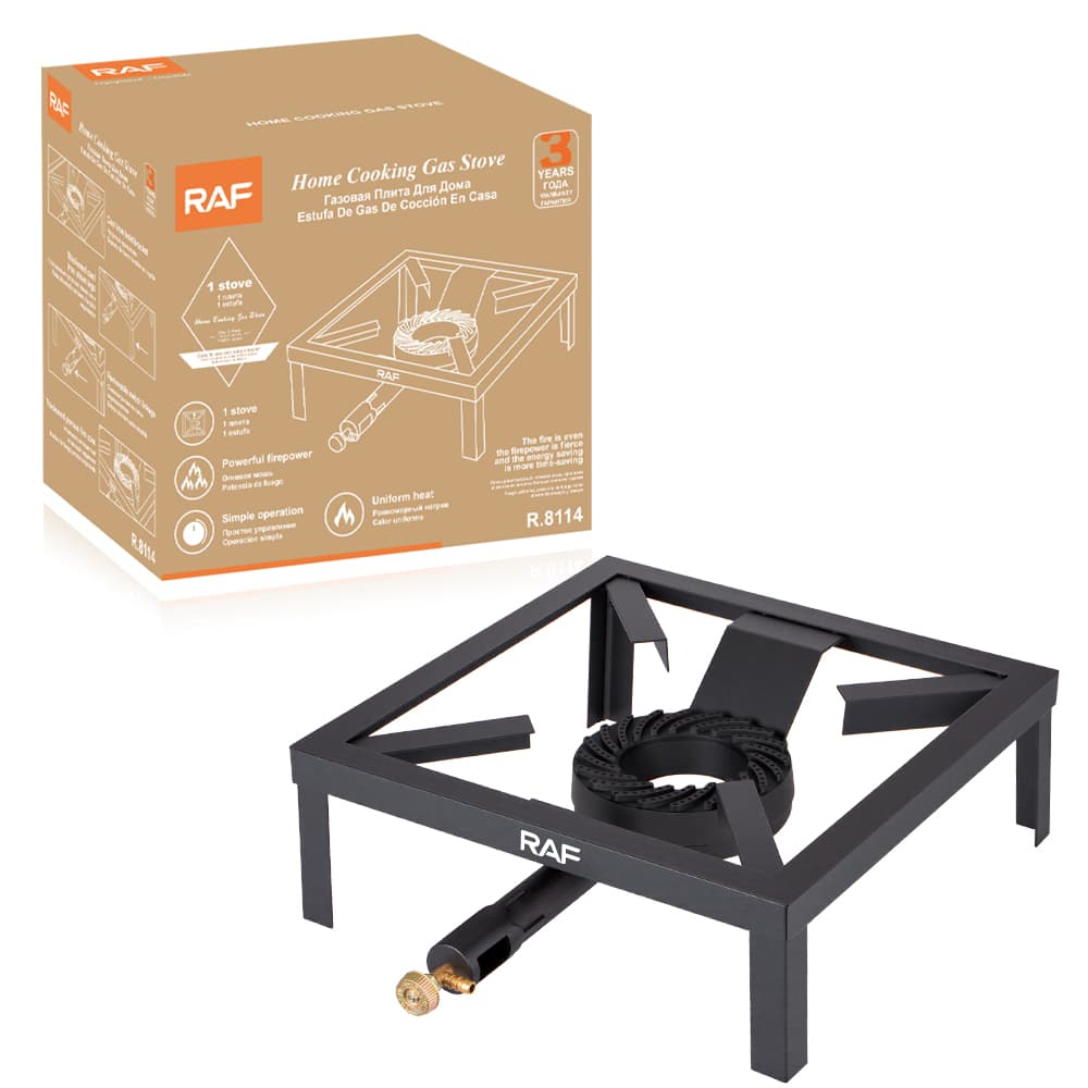 R.8114 Single Burner Gas Stove – Durable Portable Cooker for Home, Camping & Picnics