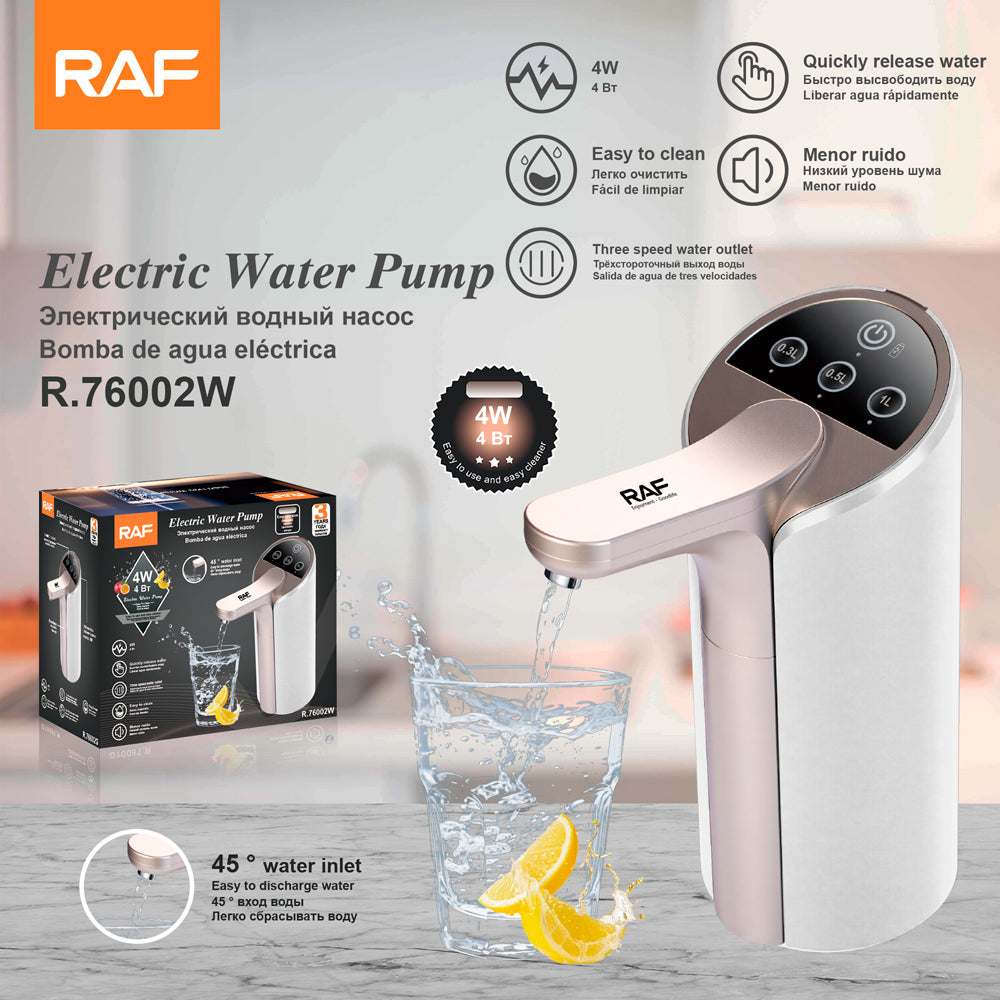 R.76002 Smart Automatic USB Rechargeable Water Pump ā Portable Bottle Dispenser