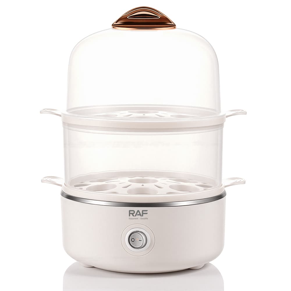 Automatic Mini Egg Cooker RAF R.0055  – Compact Electric Egg Boiler & Steamer for Home Use