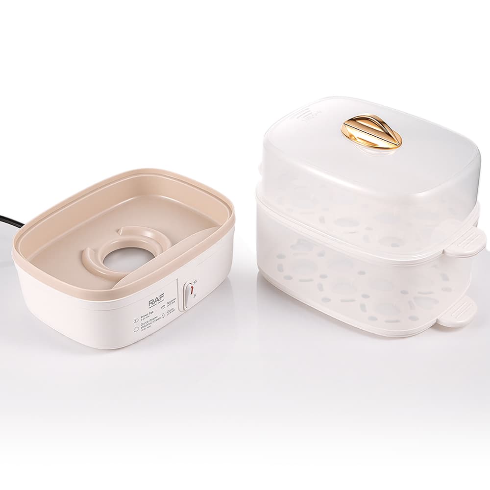 Multi-Functional Egg Cooker RAF R.0057  – Rapid Electric Egg Boiler & Steamer for Home Kitchen
