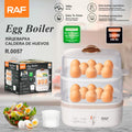 Multi-Functional Egg Cooker RAF R.0057  – Rapid Electric Egg Boiler & Steamer for Home Kitchen