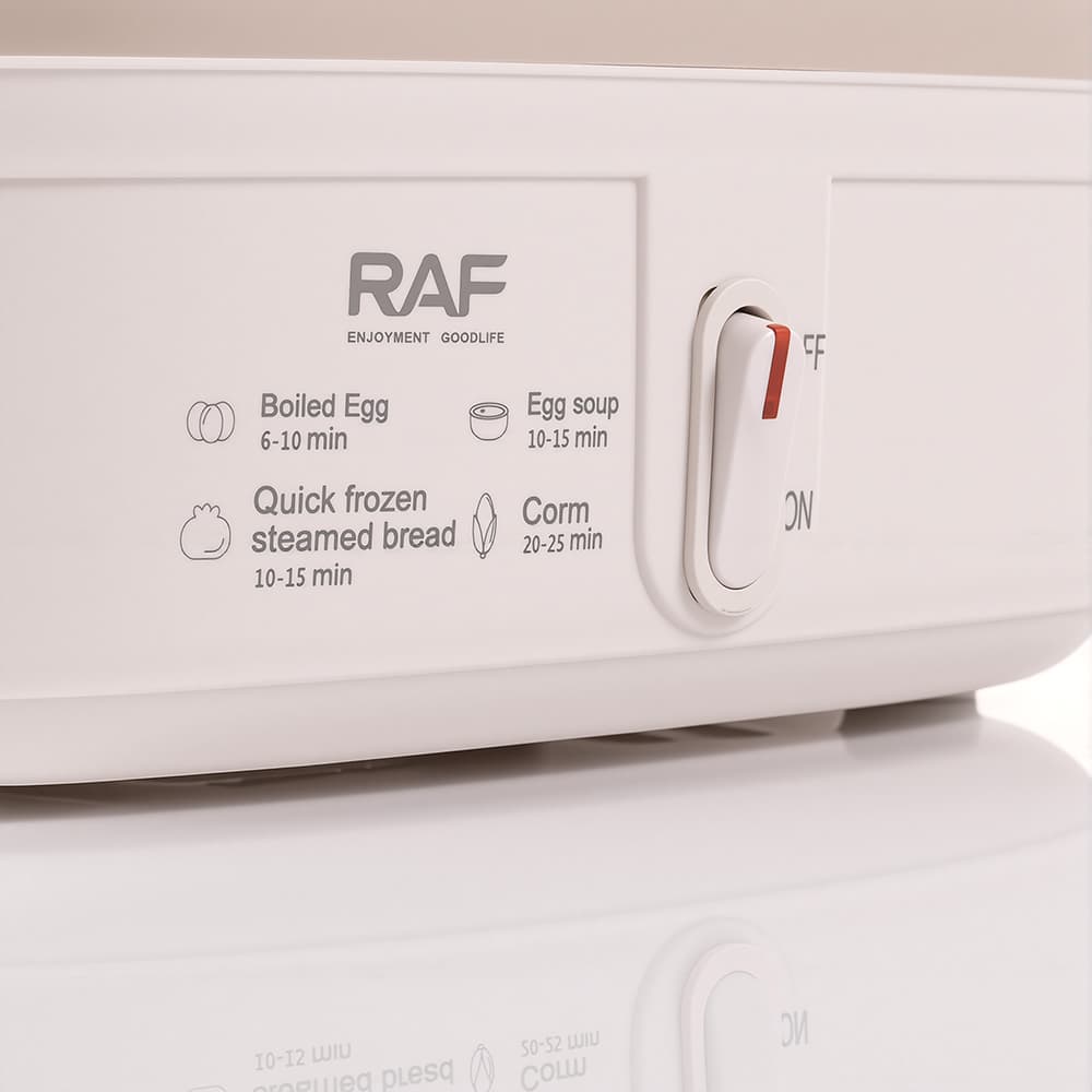 Multi-Functional Egg Cooker RAF R.0057  – Rapid Electric Egg Boiler & Steamer for Home Kitchen