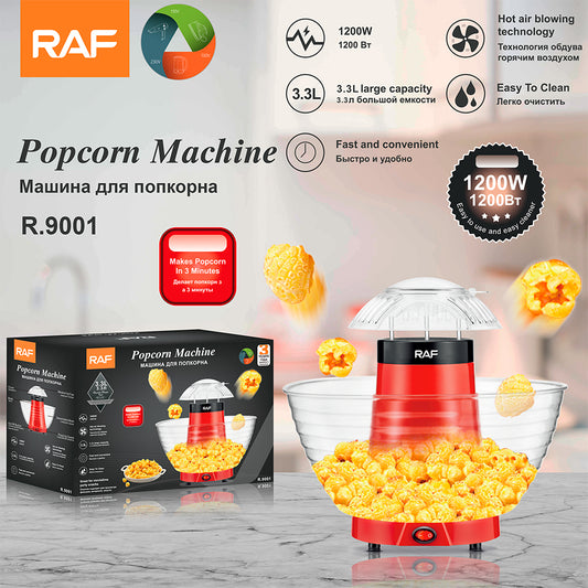 RAF Home Hot Air Circulation Electric Popcorn Maker R.9001