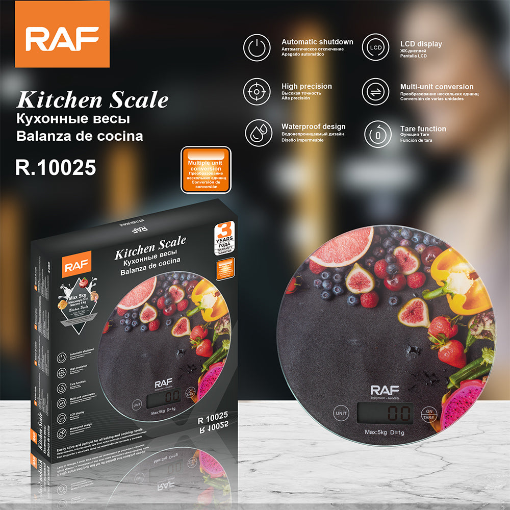 RAF Kitchen Scale Waterproof Smart Digital LCD – Model R.10025