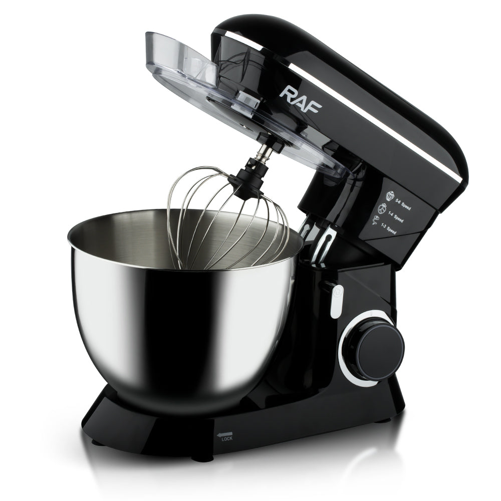 RAF R.6602 10L Professional All-in-One Stand Mixer – 1800W High-Power Commercial Dough Mixer, Meat Grinder & Juicer Station