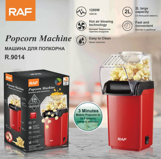 RAF Electrical Stand Up Hot Air Circulation Mini Popcorn Maker R.9014