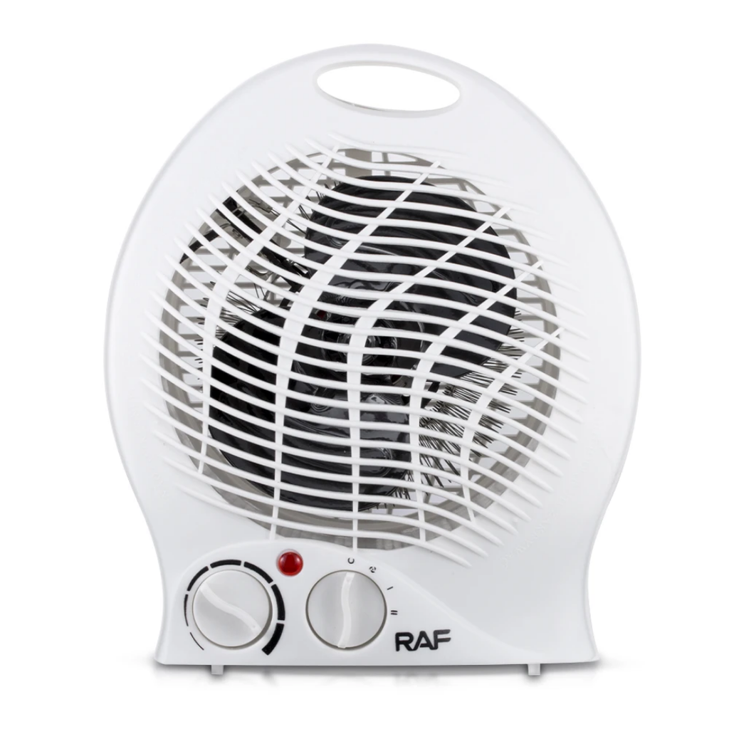 RAF R.1180 Portable Fan Heater – 2000W High-Speed Hot Air Room Heater with Overheating Protection & Adjustable Thermostat