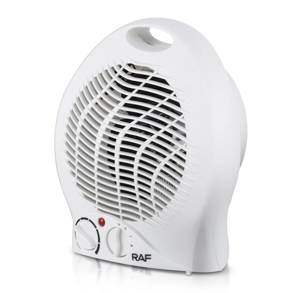 RAF R.1180 Portable Fan Heater – 2000W High-Speed Hot Air Room Heater with Overheating Protection & Adjustable Thermostat