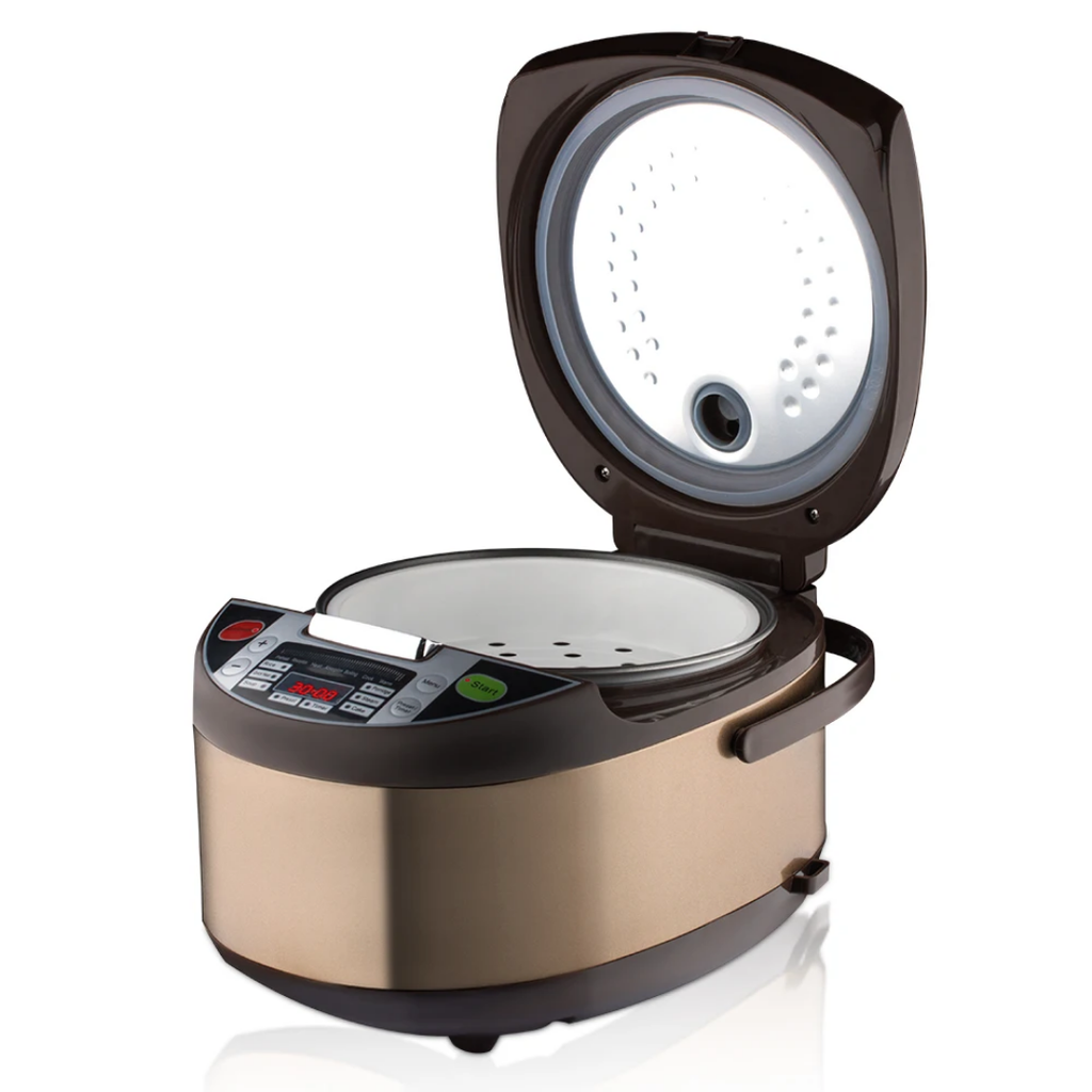 RAF R.167 Electric Rice Cooker 700W – Smart Programmable Pressure & Slow Cooker, 13 Programs