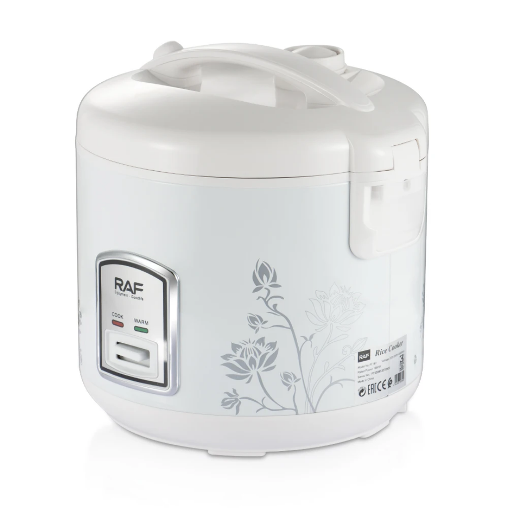 RAF R.180 5L Smart Electric Rice Cooker – Programmable Pressure & Slow Cooker, Non-Stick Pot