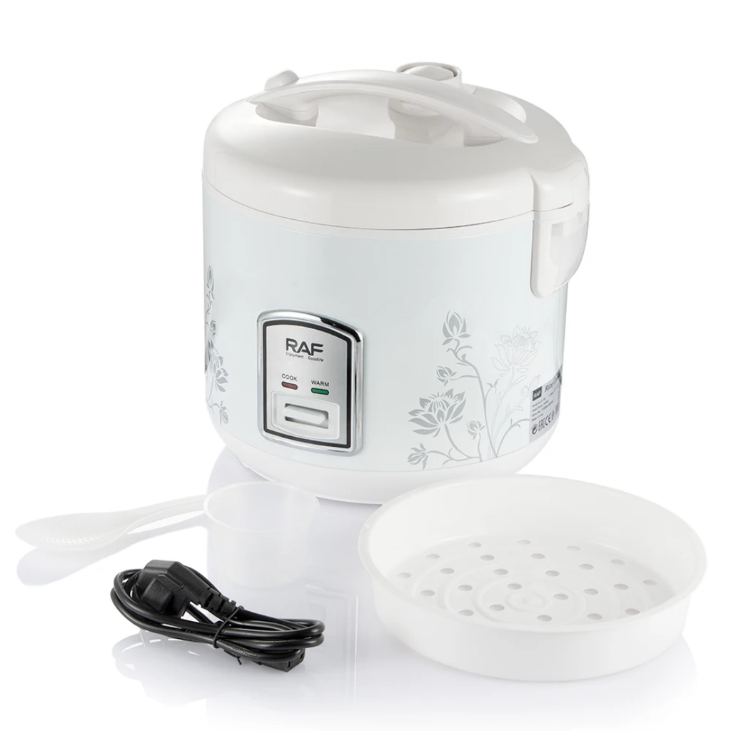 RAF R.180 5L Smart Electric Rice Cooker – Programmable Pressure & Slow Cooker, Non-Stick Pot
