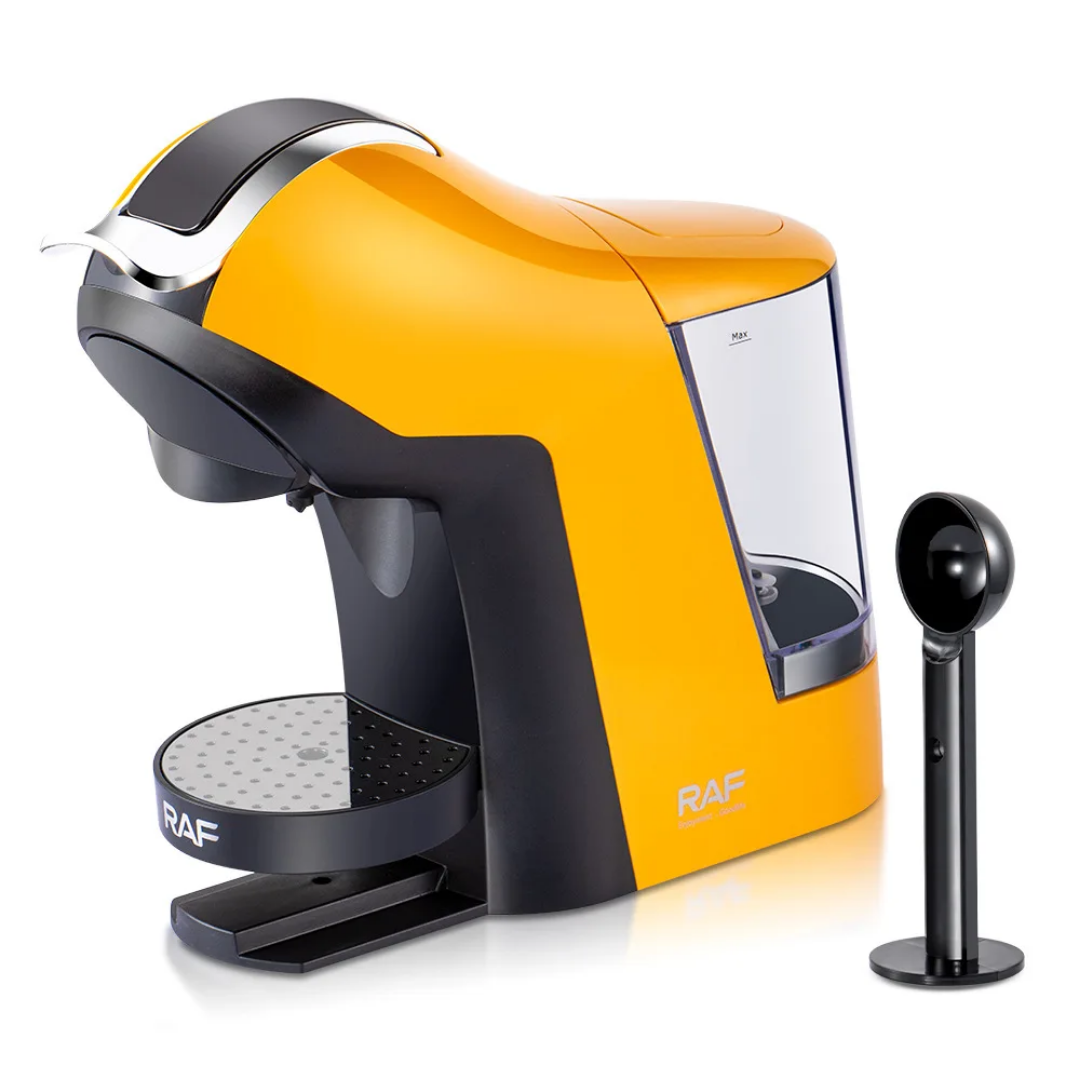 Capsule Coffee Maker RAF R.1950 – Italian Style Espresso Machine with 1400W Fast Brewing System