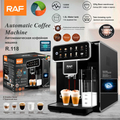 Smart Automatic Bean-to-Cup Coffee Maker RAF R.118 – Built-In Grinder with Programmable Brewing System