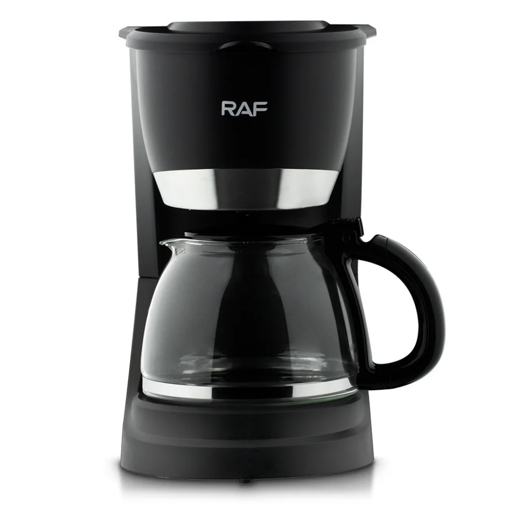 RAF R.122 Filter Coffee Machine – 1.25L Glass Coffee & Tea Maker with Easy Clean Design