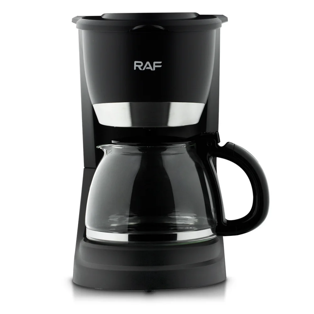 RAF R.122 Filter Coffee Machine – 1.25L Glass Coffee & Tea Maker with Easy Clean Design