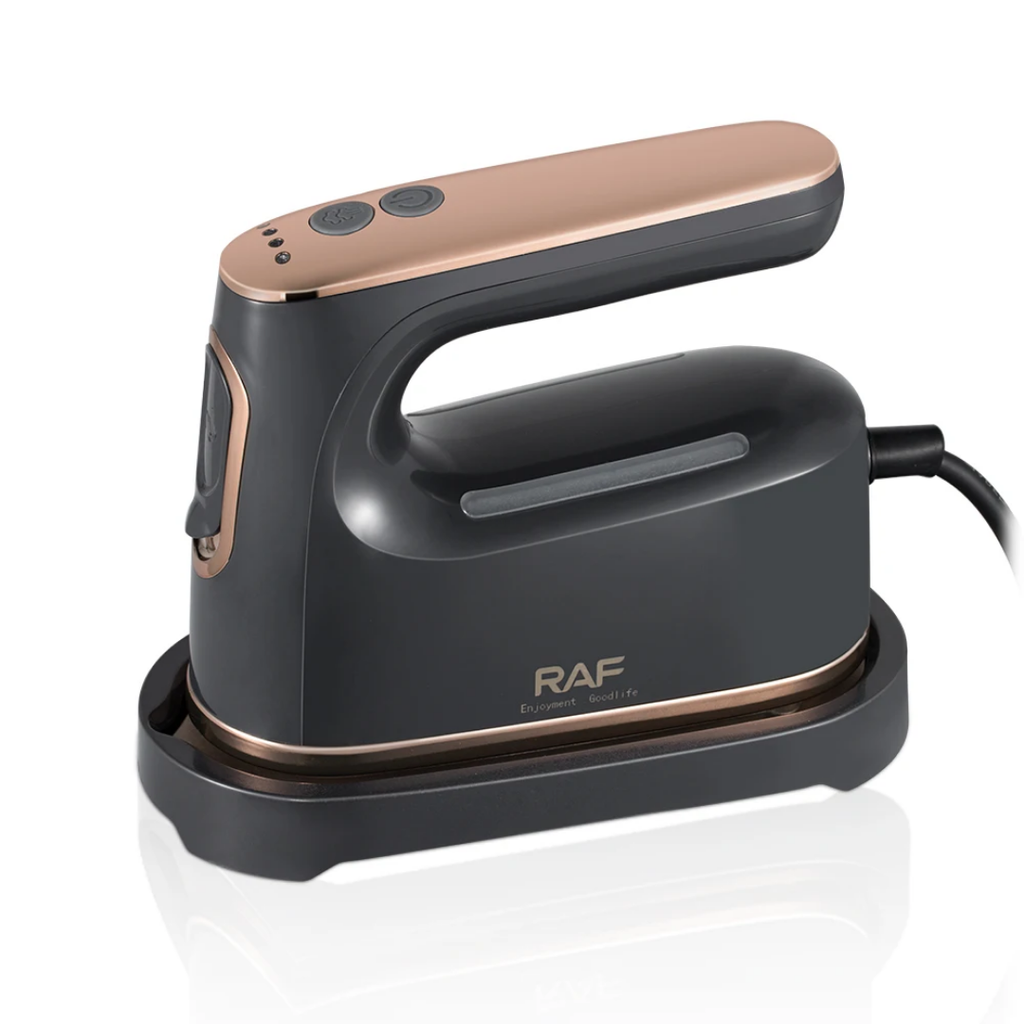 Electric Steam Iron RAF R.1010 Travel Steam Iron – 1800W Portable Garment Iron with Ceramic Soleplate