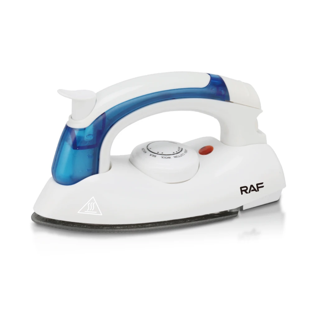 Electric Travel Steam Iron RAF R.1266 Portable Foldable Travel Steam Iron – 800W Compact Electric Iron with Ceramic Soleplate