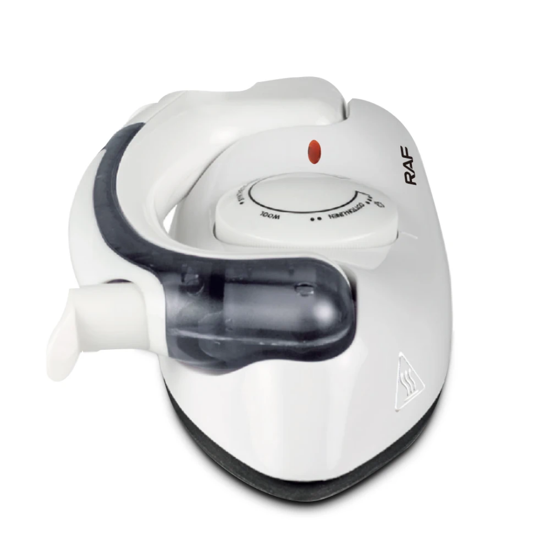 Electric Travel Steam Iron RAF R.1266 Portable Foldable Travel Steam Iron – 800W Compact Electric Iron with Ceramic Soleplate