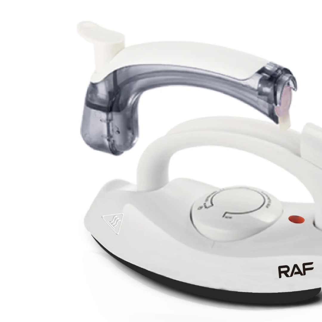 Electric Travel Steam Iron RAF R.1266 Portable Foldable Travel Steam Iron – 800W Compact Electric Iron with Ceramic Soleplate