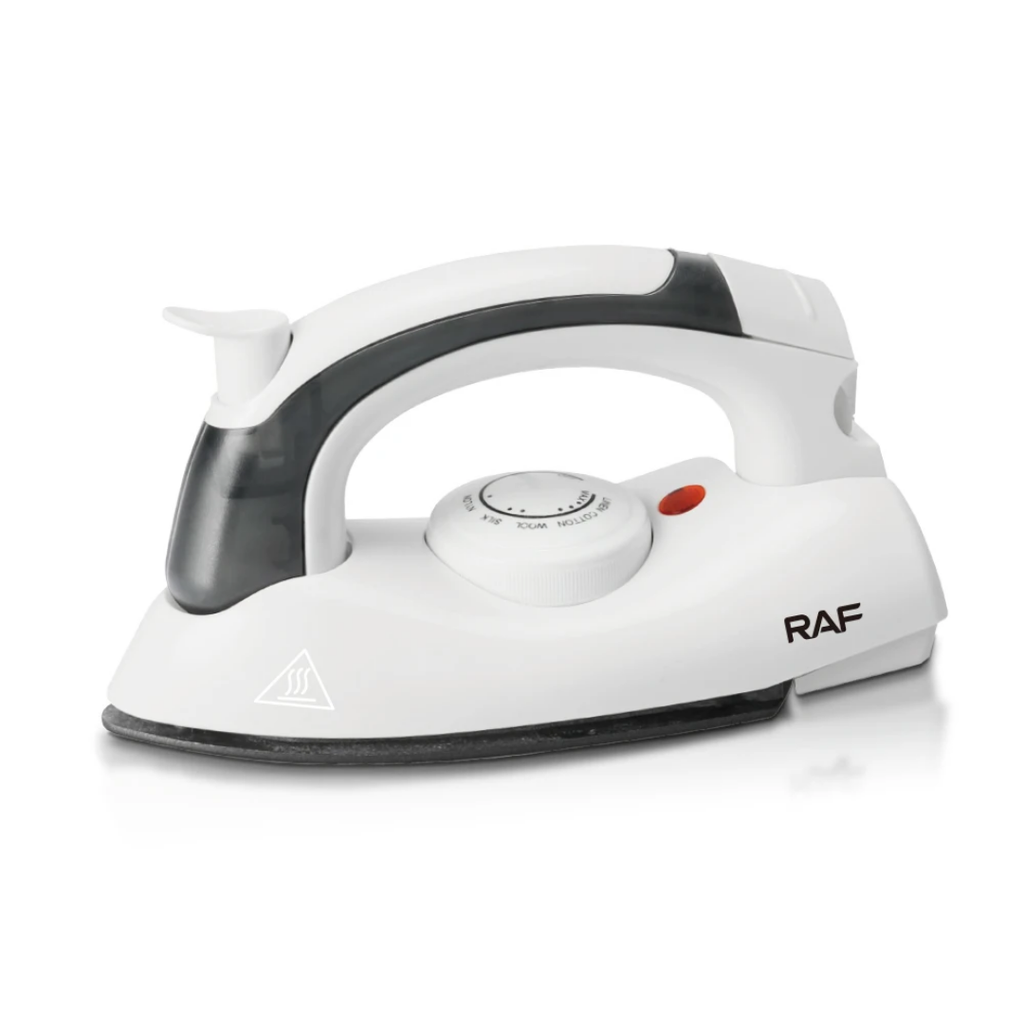 Electric Travel Steam Iron RAF R.1266 Portable Foldable Travel Steam Iron – 800W Compact Electric Iron with Ceramic Soleplate