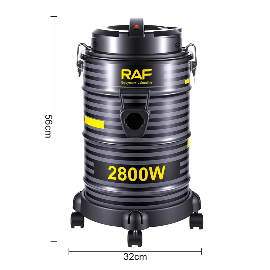 Drum Vacuum Cleaner RAF R.8715- 2100W High Power 21L Wet & Dry Cleaning Machine
