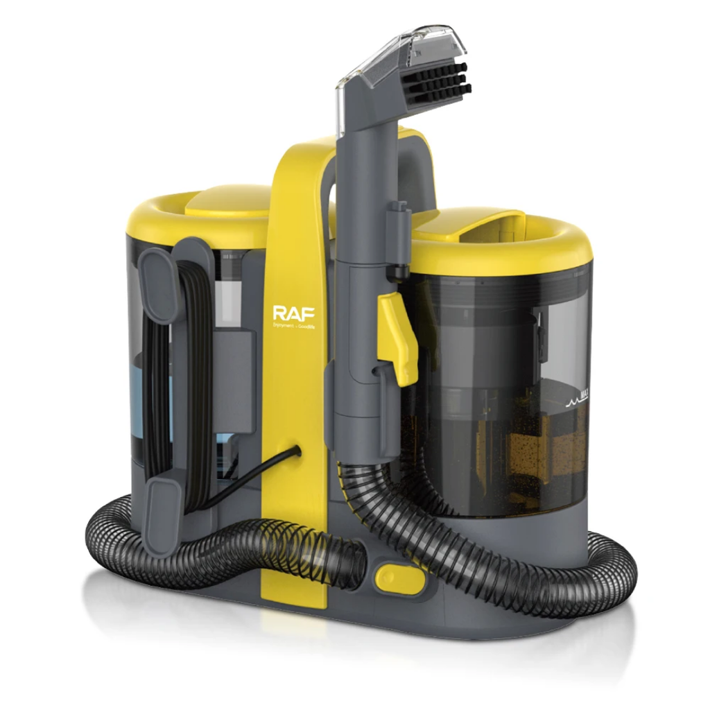 Portable RAF R.8775 Upright Carpet & Upholstery Steam Cleaner – Wet & Dry Vacuum for Carpets, Cars & Sofas