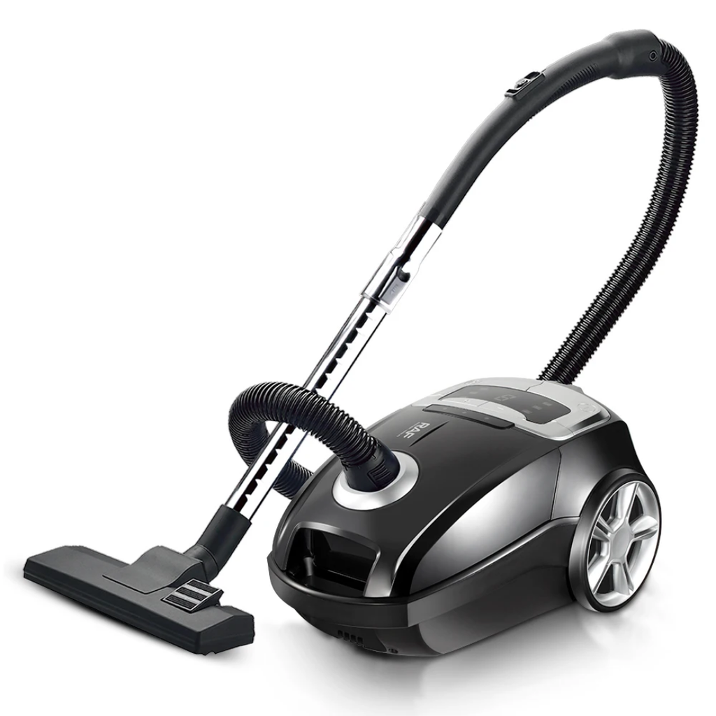 Canister Vacuum Cleaner RAF R.8755 – 2000W Bagged Vacuum with HEPA Filtration and LED Display