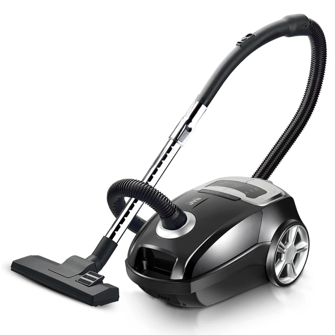 Canister Vacuum Cleaner RAF R.8755 – 2000W Bagged Vacuum with HEPA Filtration and LED Display