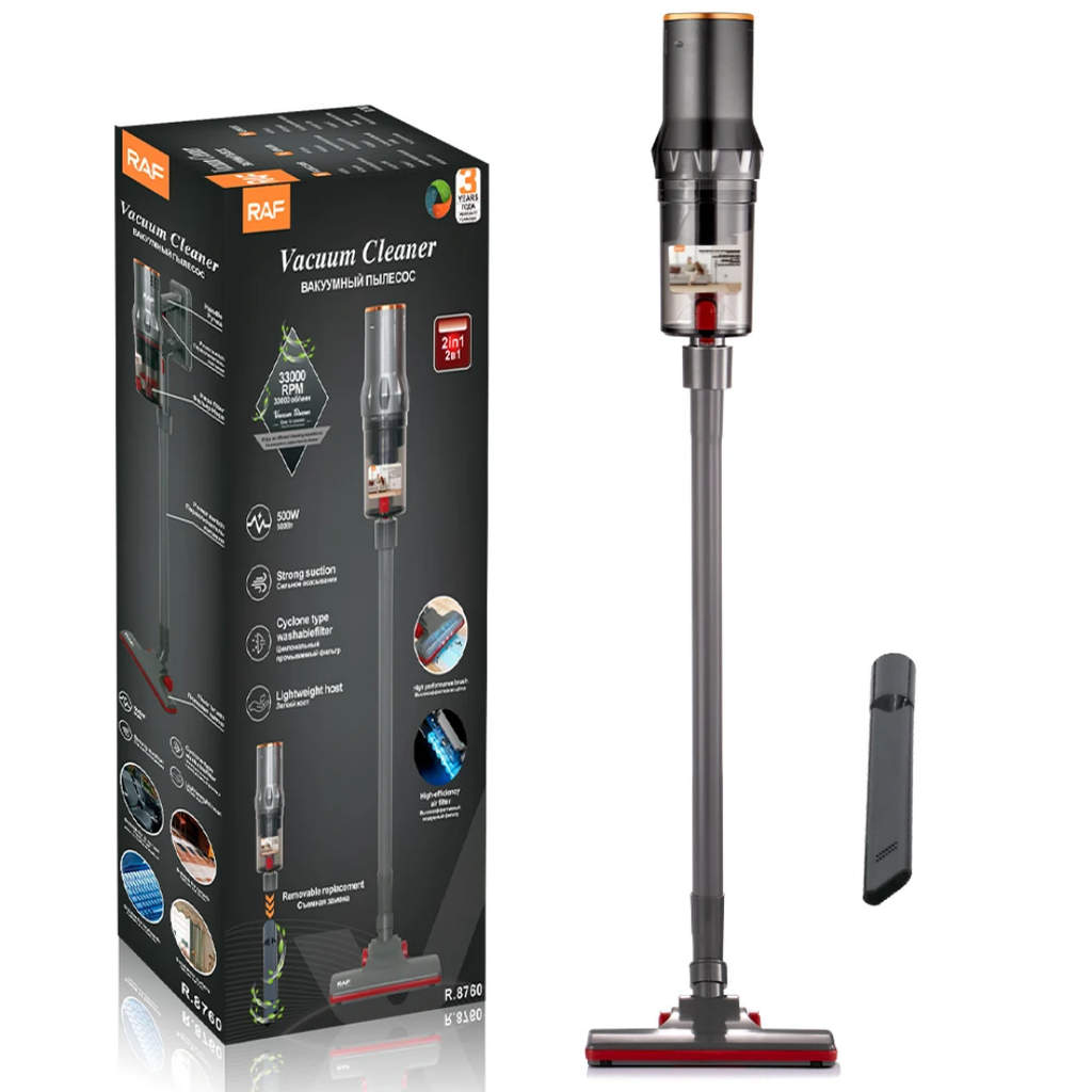RAF Handheld Upright Vacuum Cleaner Bagless Car Stick Vacuum Cleaner R.8758