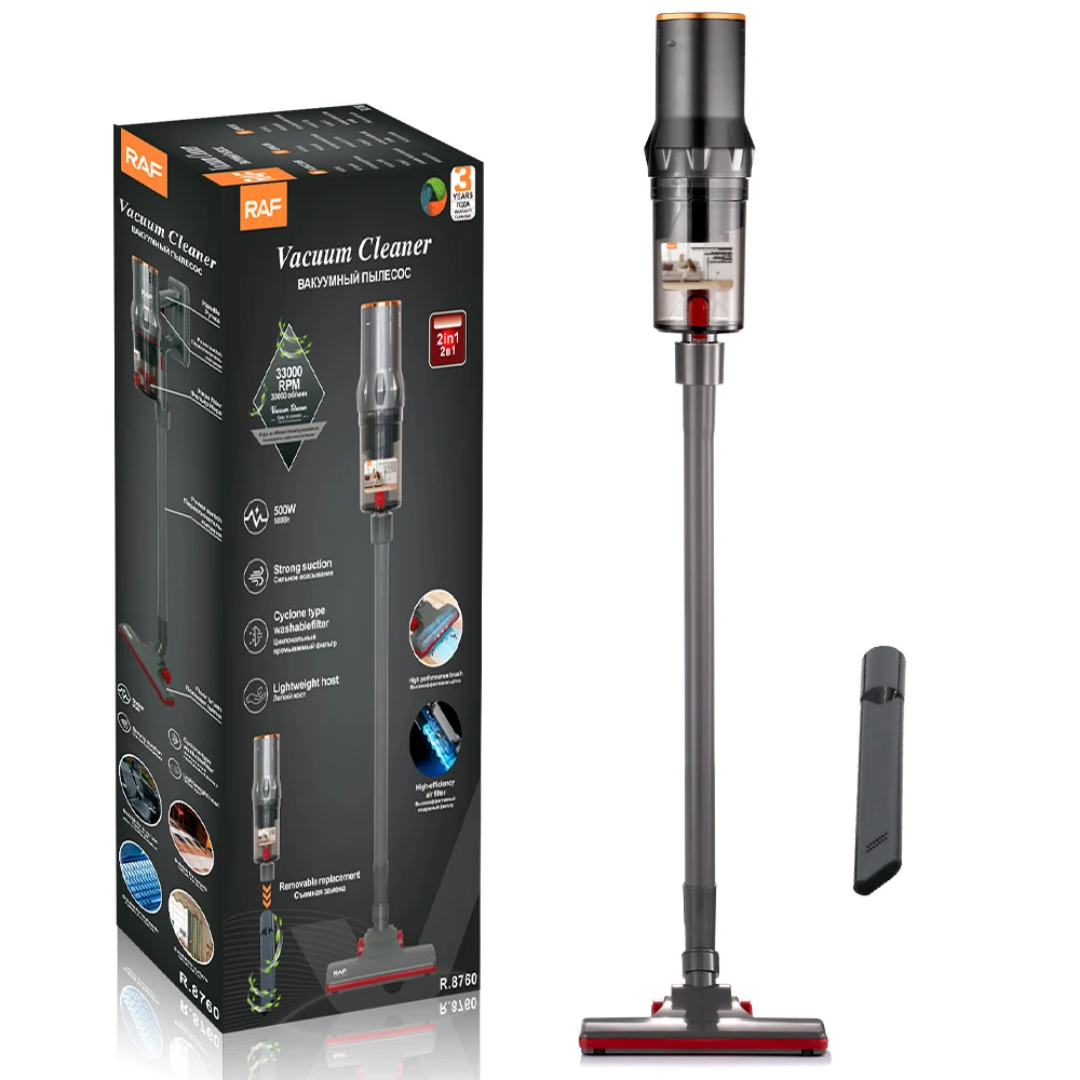 RAF Handheld Upright Vacuum Cleaner Bagless Car Stick Vacuum Cleaner R.8758