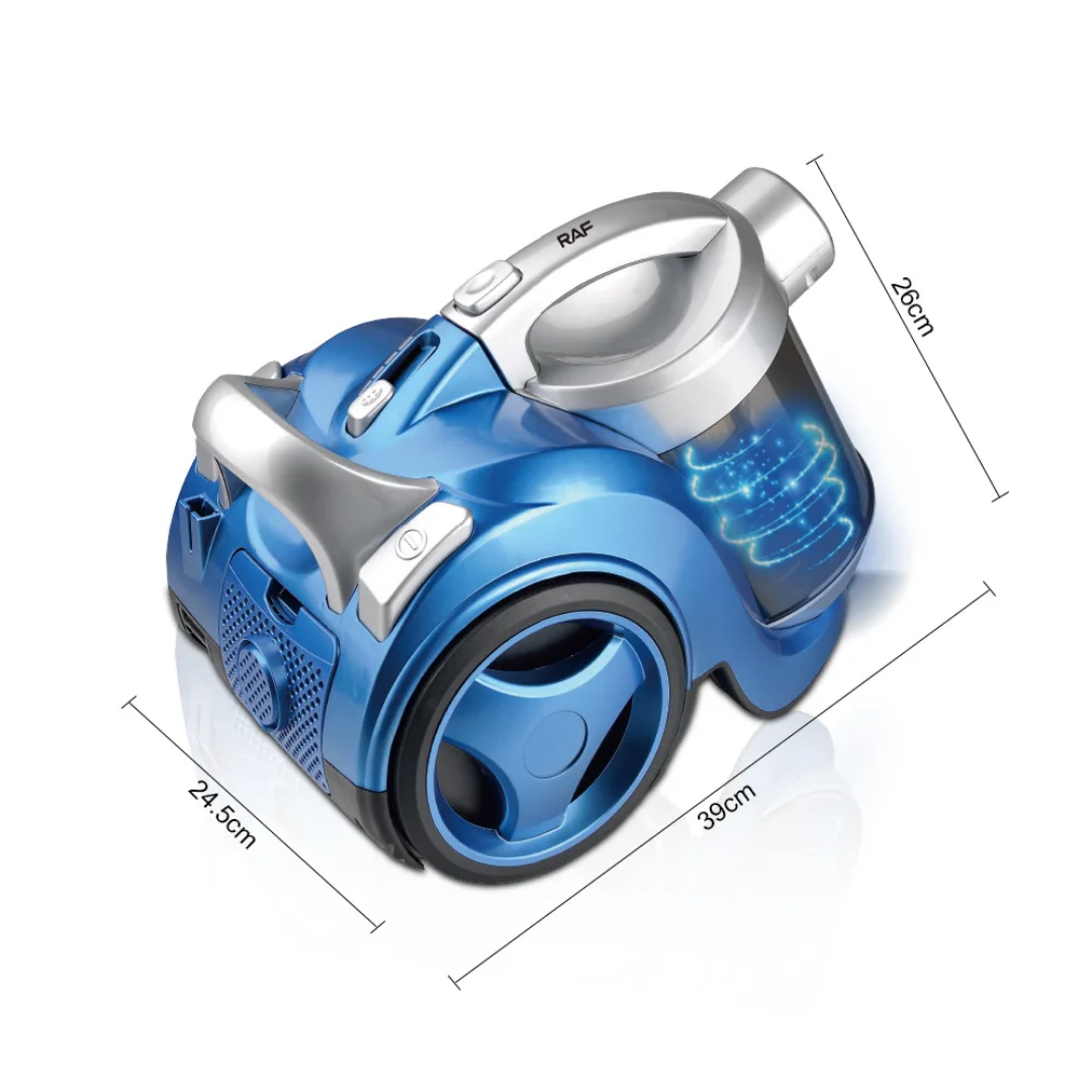 RAF R.8662 Wet & Dry Bagless Vacuum Cleaner – 1200W 2-in-1 Vacuum & Blower Cleaning Machine