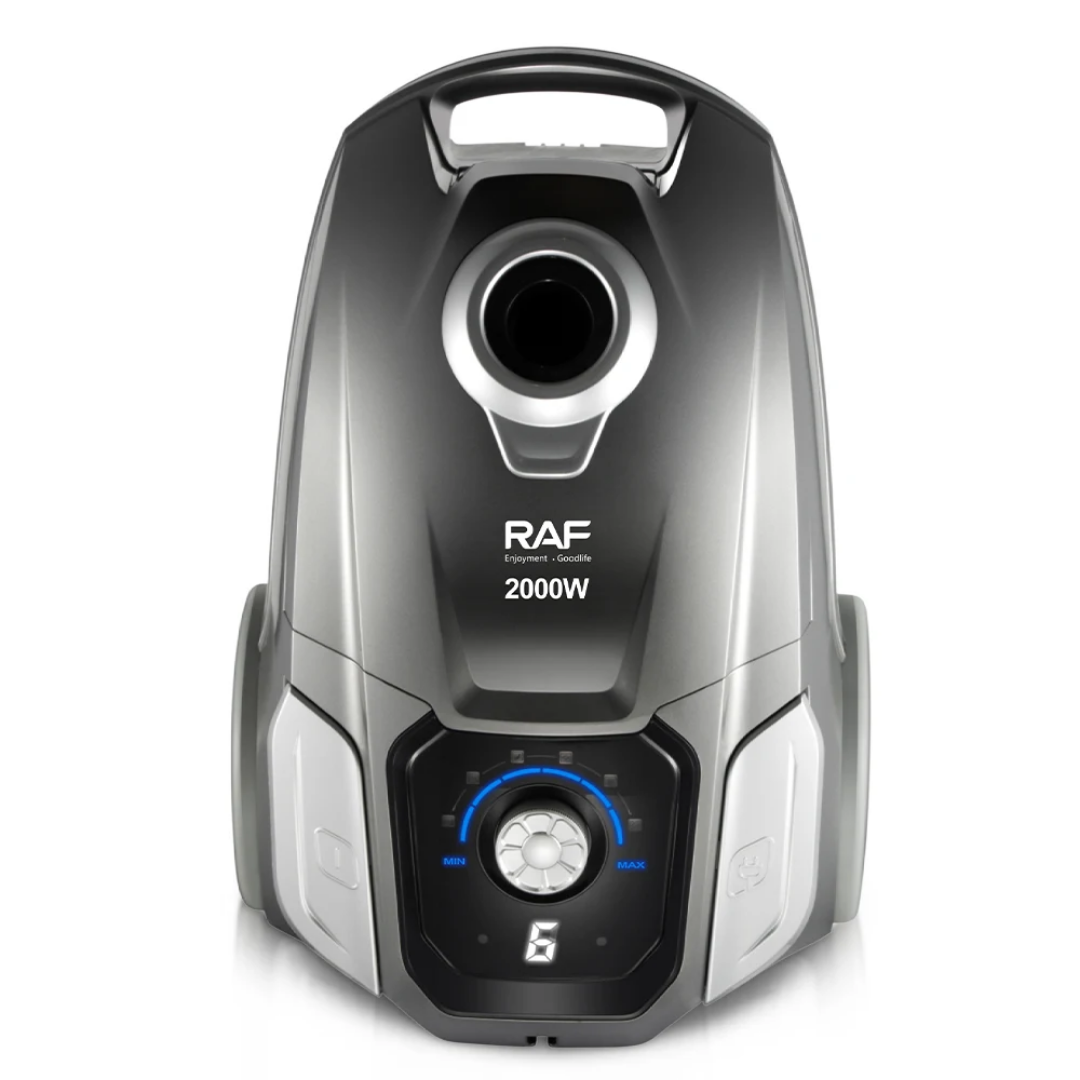 Canister Vacuum CleanerRAF R.8679 – 2000W High Power Vacuum with LED Display & Auto Cord Rewind