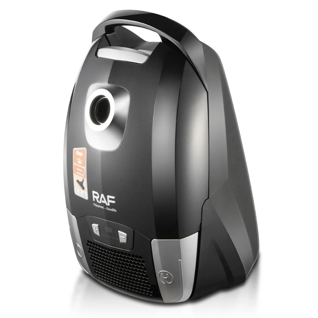 RAF R.8702 Bagged Electric Vacuum Cleaner – 1700W Strong Suction Canister Vacuum with Multi-Filter System