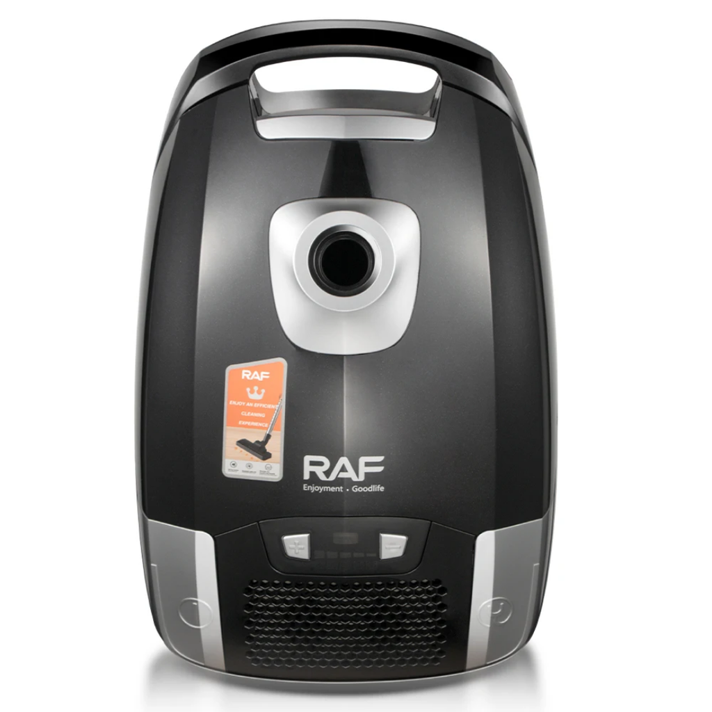 RAF R.8702 Bagged Electric Vacuum Cleaner – 1700W Strong Suction Canister Vacuum with Multi-Filter System