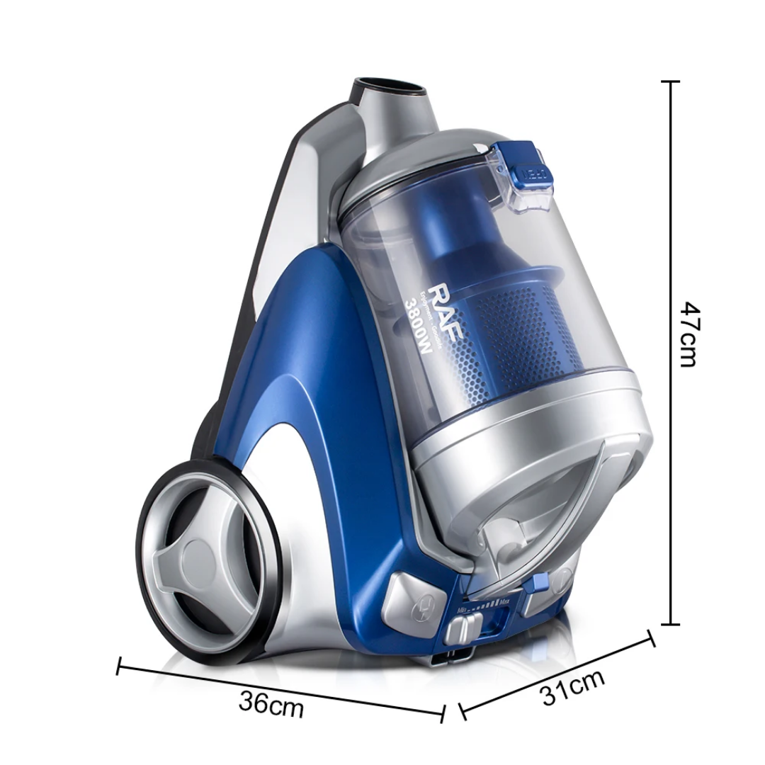 RAF R.8680 Household Dry Cyclone Bagless Canister Vacuum Cleaner – 800W Powerful Cleaning