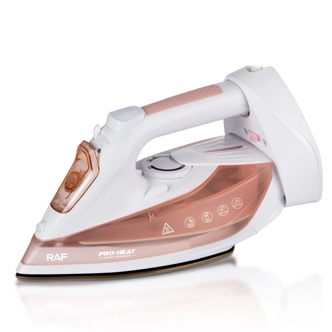High-Power 2400W Professional Steam Iron RAF R.11224 – Advanced Ceramic Soleplate with Anti-Drip & Vertical Steam