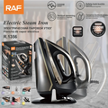 RAF R.1356 Professional 2200W Electric Steam Iron – Ceramic Soleplate with Vertical Steaming & Safety Lock