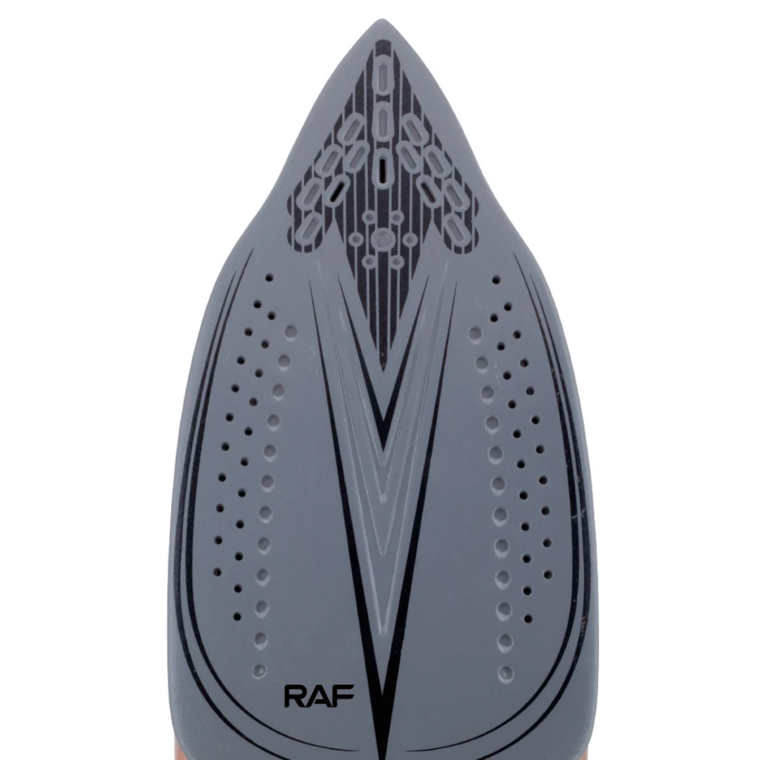 Professional Steam Iron RAF R.1015 – High-Power Ceramic Soleplate with Auto Shut-Off & Self-Cleaning System