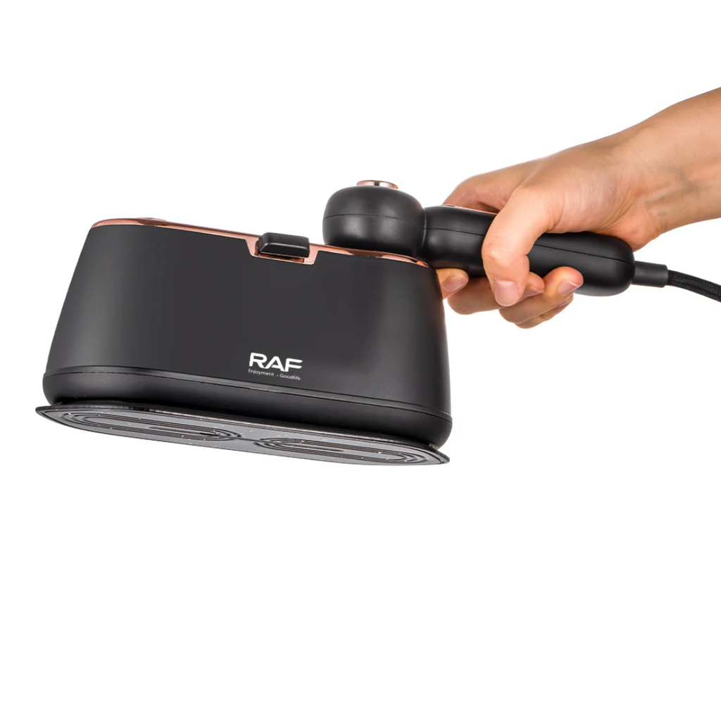 Dual Voltage Travel Iron RAF R.1102 – 1400W Global Portable Steam Iron with Ceramic Non-Stick Soleplate