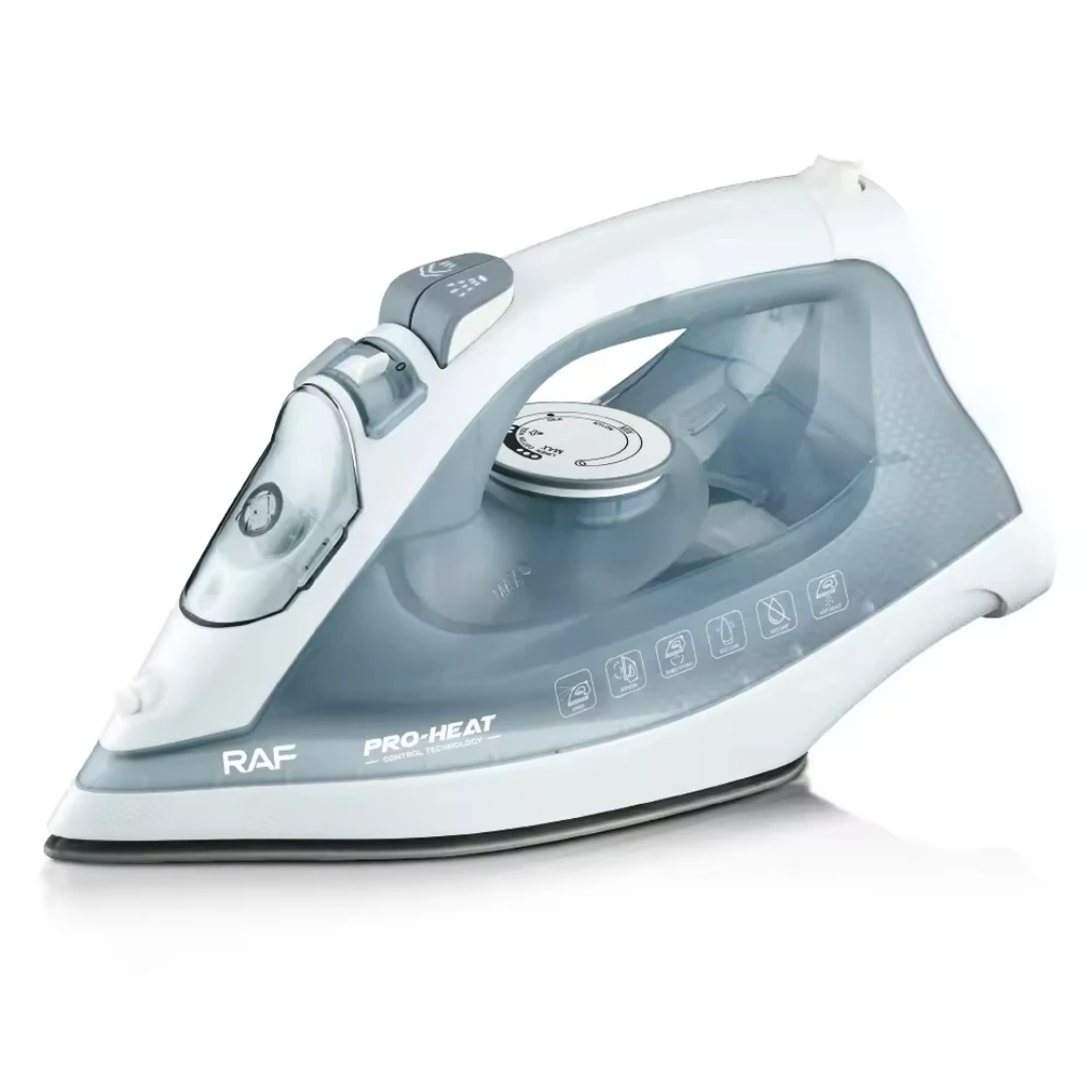 Industrial-Strength 2200W Steam Iron RAF R.1000 – Scratch-Resistant Ceramic Soleplate with 230g/min Steam Boost