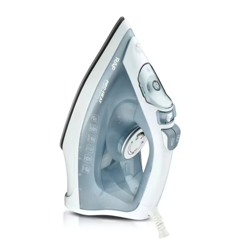 Industrial-Strength 2200W Steam Iron RAF R.1000 – Scratch-Resistant Ceramic Soleplate with 230g/min Steam Boost
