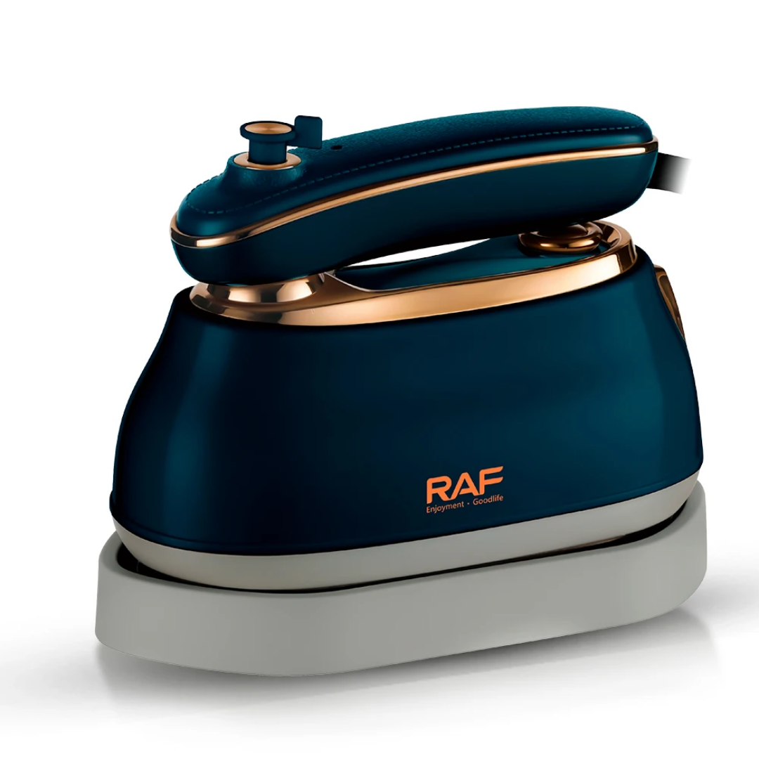 High-Quality Mini Steam Iron RAF R.1142 – 1000W Compact Electric Iron with Adjustable Thermostat & Steam Burst