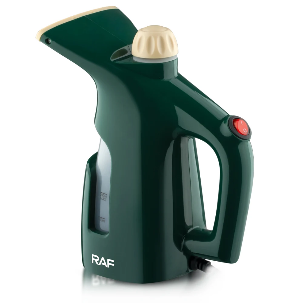 Portable Handheld Garment Steamer RAF R.1161– 800W High-Capacity 200ml Vertical Hanging Iron with 20g/min Steam Flow