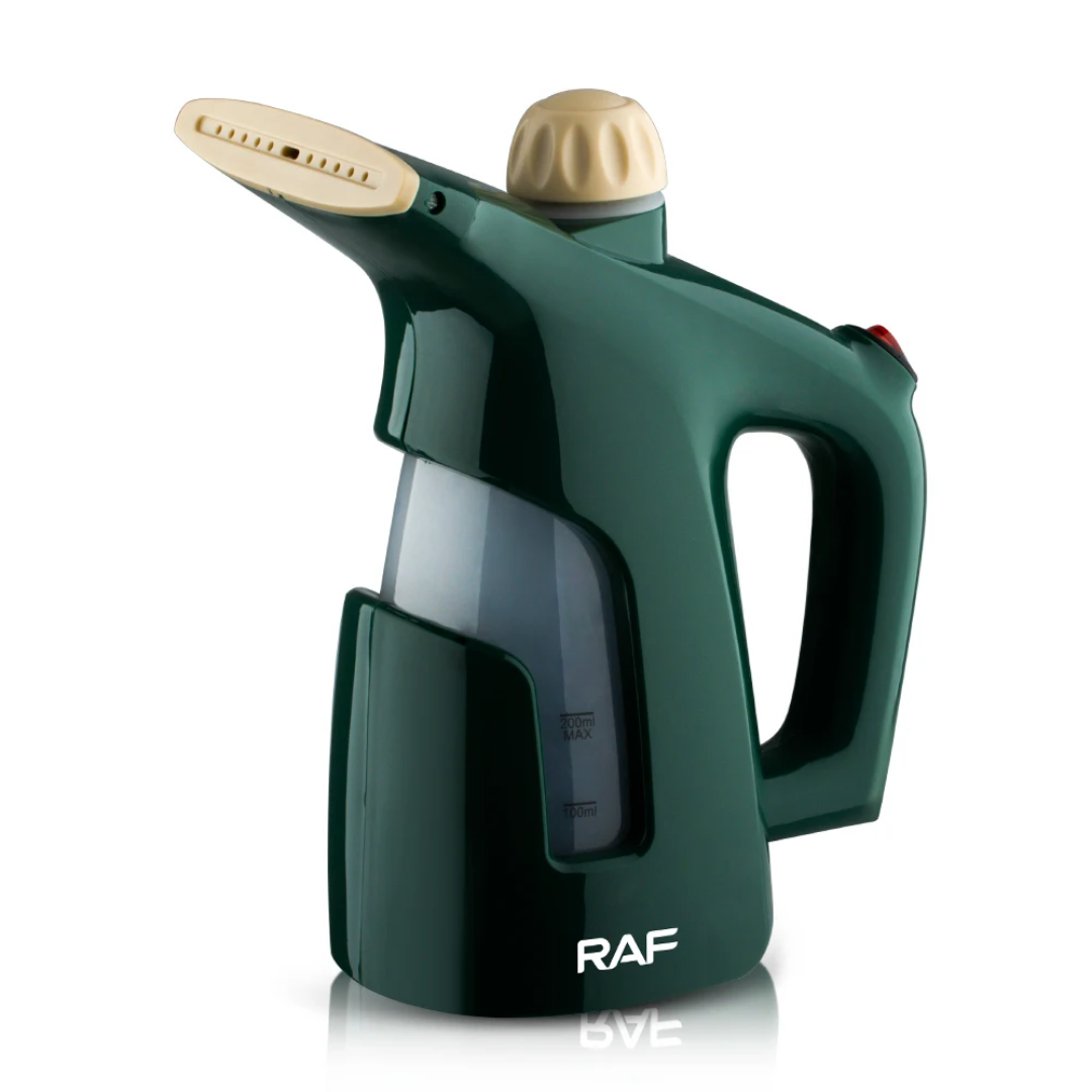 Portable Handheld Garment Steamer RAF R.1161– 800W High-Capacity 200ml Vertical Hanging Iron with 20g/min Steam Flow