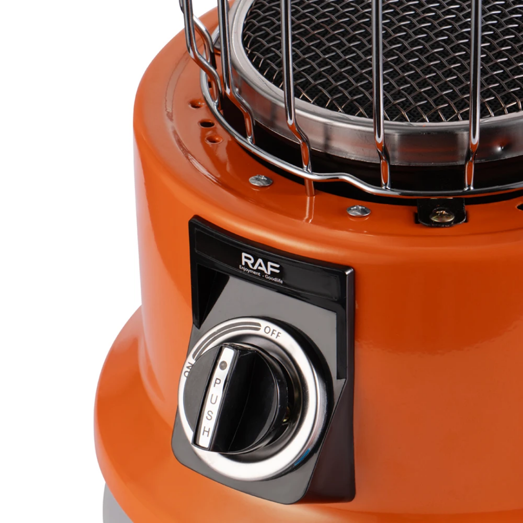 Portable Gas Camping Stove & Heater RAF R.8302 3KW – Reliable Heating and Cooking Anywhere