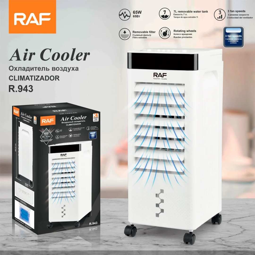 RAF R.943 Electric Air Cooler – Portable Energy Efficient Cooling Solution