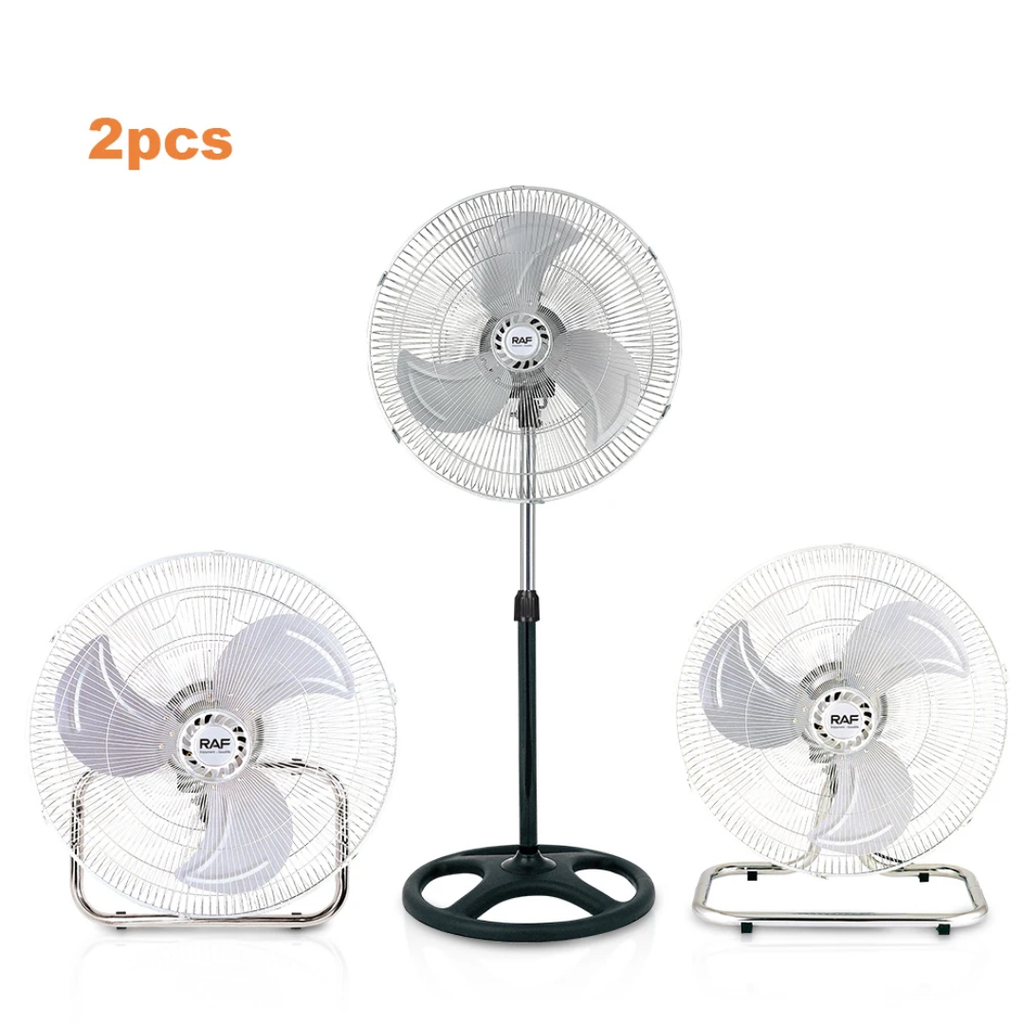 RAF R.918 16-Inch Electric Standing Fan – Adjustable Cooling with Reliable Performance