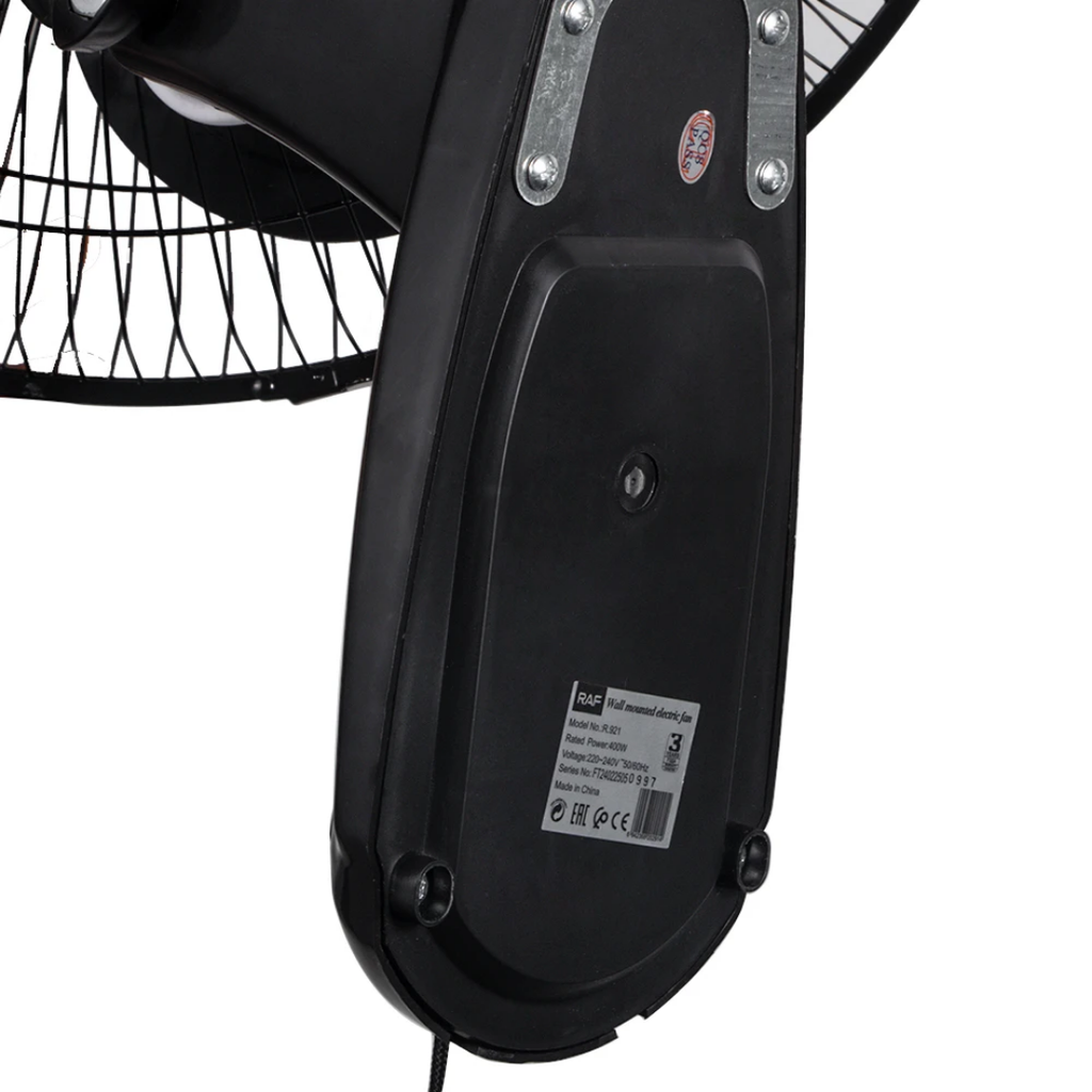 16-Inch Electric Fan – Adjustable 90° Oscillation for Even Cooling RAF R.921
