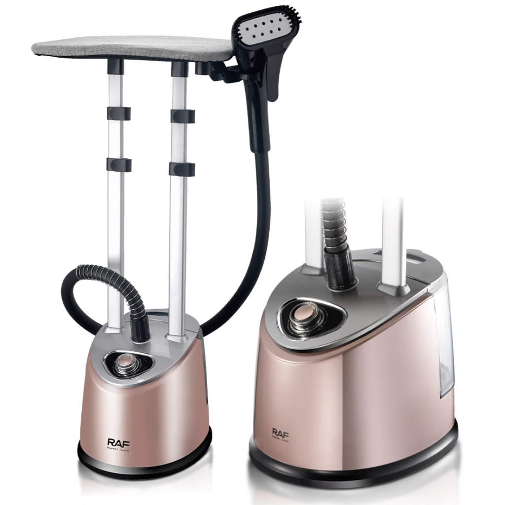 Vertical Garment Steamer RAF R.3046– Complete Steam Iron Station with Ironing Board